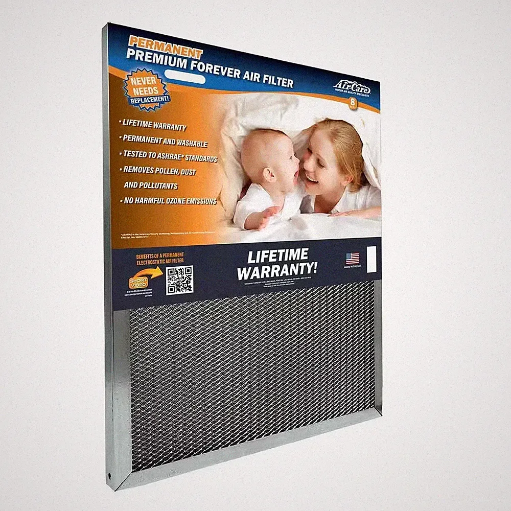 Air-Care 18 in. x 30 in. x 1 in. Permanent Washable Air Filter Merv 8