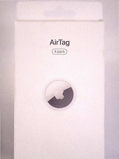 Apple AirTag Tracker 4 Pack A2187 (White) Air Tag Airtags NEW SEALED!