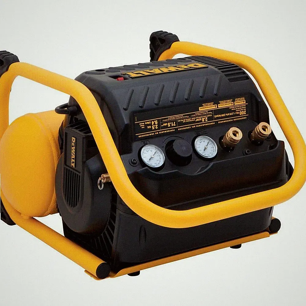 DEWALT 2.5 Gal. Portable Electric Heavy Duty 200 PSI Quiet Air Compressor