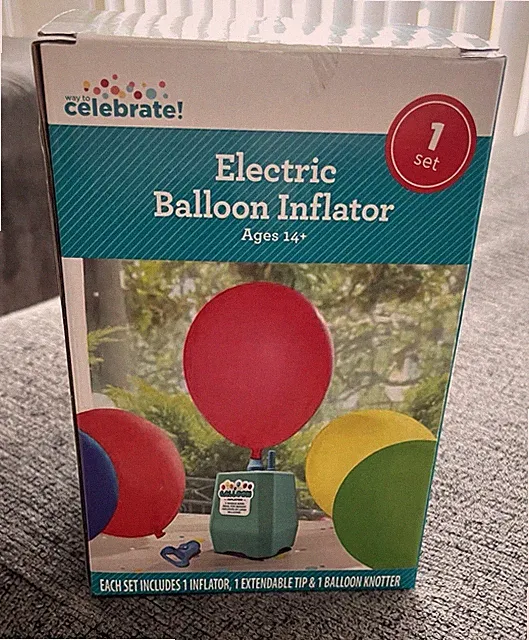 Electric Balloon Inflator New In Box