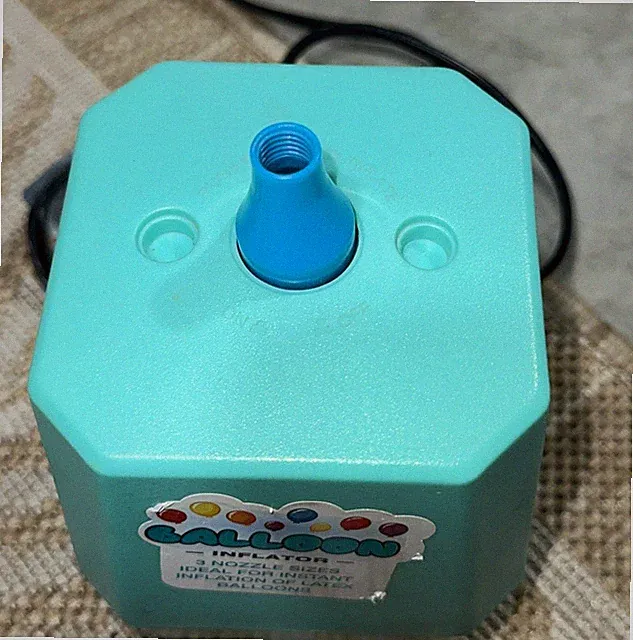 Electric Balloon Inflator With 1 Tip Good Used Condition!!!