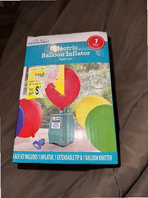 Electrical balloon inflator