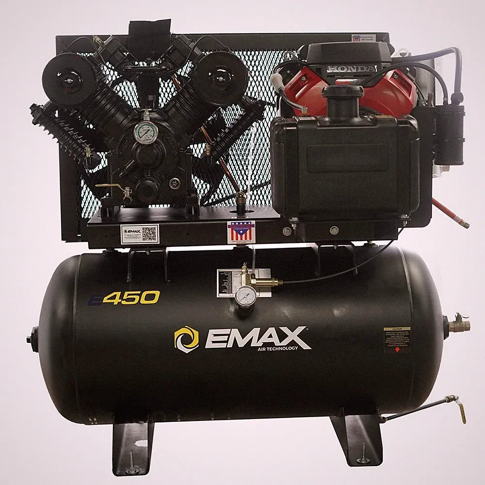 EMAX Honda Engine 18 HP 60 Gal. Oil Stationary Air Compressor EGES1860ST New