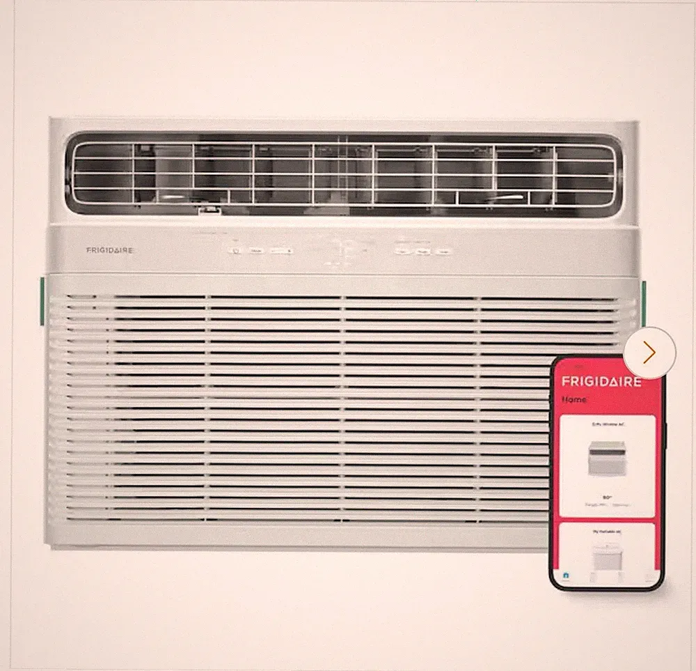 Frigidaire 18,000 DOE BTU 230VOLT Window Air Conditioner with Remote and Wi-Fi