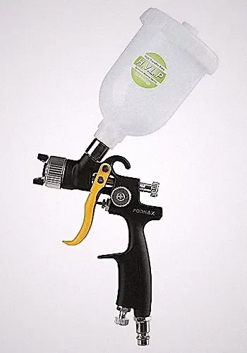 Mini HVLP Paint Spray Gun with Nozzle, 250 cc Capacity, Brush and Wrench 0.8mm