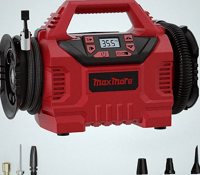 Portable Tire Inflator/Deflator Compatible with Milwaukee 18V Battery (Tool Only
