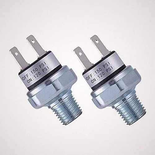 Pressure Switch 120-150 PSI Air Compressor Pressure Switch 1/4"-18 NPT Air